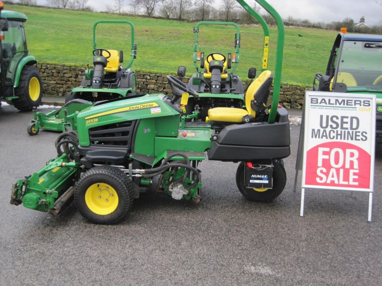 John Deere 2653B Triple Mower Balmers GM Ltd